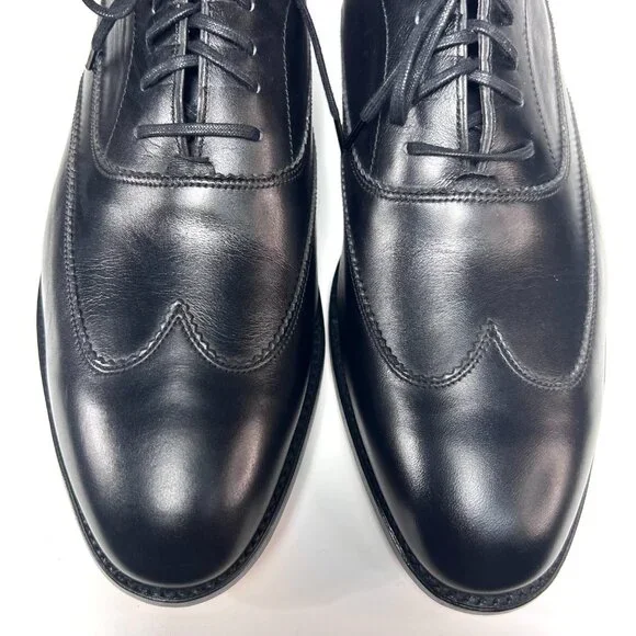 CHARLES TYRWHITT Wing-tip, Back Leather Oxford shoes EU8 1/2 US9 Made in England